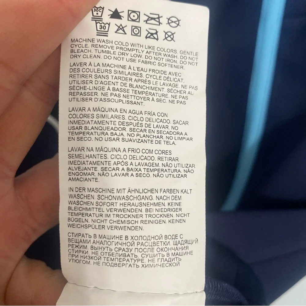 New Balance x STAUD Neoprene Dress Sz S Navy - Picture 12 of 12